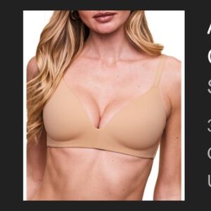 Adore Me Valory Women's Plunge Bra - Beige